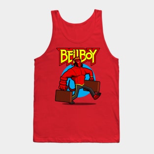 Bellboy Funny Demon SUperhero Cartoon Tank Top